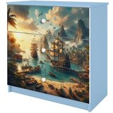  Dječja komoda - BROD - plava | shoptok.hr