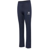 Hummel Donji deo trenerke za devojčice Hmlaya High Rise Flare Pants, Teget u