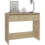  Konzolni stol boja hrasta 89 x 41 x 76,5 cm konstruirano drvo | shoptok.hr
