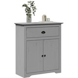  Ormar za predsoblje "BODO" sivi 80x35x90 cm | shoptok.hr