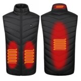 INF Grelni brezrokavnik 4 grelne cone Črna S, (21275024) | Shoptok.si
