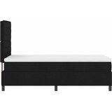  s opruga kutije s madracem Crna 90 x 190 cm tkanina | shoptok.hr