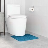  Prostirka protiv klizanja s izrezom za WC Plava 50 x 50 cm PP | shoptok.hr