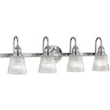 Quintiesse Addison Stenska svetilka s 4 lučmi, polirani krom, IP44, (22098901) | Shoptok.si