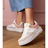D/CEO marka niezdefiniowana White-grey platform sport sneakers Fiones | ePonuda.com