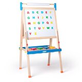 Woody's „ABC“ tabla s črkami, z zvitkom papirja in posodicami Cene
