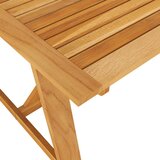  Vrtni blagovaonski stol 206x100x74 cm od masivnog drva bagrema | shoptok.hr
