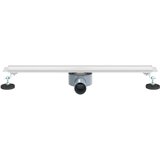  360° Odvod za tuširanje s tankim modelom Srebrno 60 cm | shoptok.hr