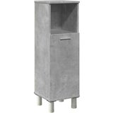  Kopalniška omarica - Kopalniški kabinet betonsko siva 30x30x95 cm iverna plošča, (21794411) | Shoptok.si