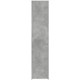  Visoka komoda boja betona 40x42,5x185 cm od konstruiranog drva | shoptok.hr