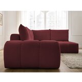 Bobochic Paris Bordo sklopiva/s prostorom za odlaganje kutna garnitura od šenila (s desnim kutom/u obliku slova L) Everest – | shoptok.hr