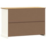  Komoda s ladicama VIGO 113x40x75 cm bijela od masivne borovine | Eponuda.com