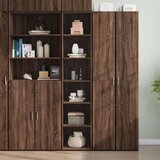 vidaXL Visoka omara rjavi hrast 40x41x185 cm inženirski les | Shoptok.si