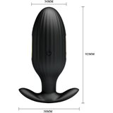 Pretty Love Luksuzni elektrostimulativni analni plug black | ePonuda.com