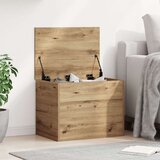  Kutija za pohranu s poklopcem Artisan hrast 60x42x46 cm konstruirano drvo | shoptok.hr