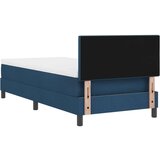  Postelja z vzmetnico z vzmetnico Modra 80 x 200 cm blago, (5000128628) | Shoptok.si