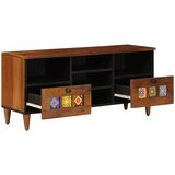 TV ormar s ladicama Orah 100 x 33 x 46 cm Čvrsto drvo manga | Eponuda.com