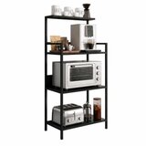 Hanah home Višenamenska polica Timo Black | Eponuda.com