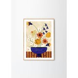 The Poster Club Plakat 30x40 cm Colourful Bunch in Blue Vase – Frankie Penwill – | Shoptok.si