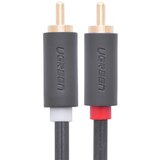  Ugreen AV104 Stereo RCA Kabel 2RCA na 2RCA, 1m - Siva, (22006980) Cene