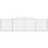  Lučne gabionske košare 5 kom 400x30x100/120cm pocinčano željezo | shoptok.hr