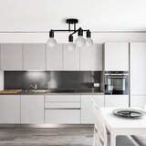 Toolight stropna viseća svjetiljka četverostruka crna mat 392200 | shoptok.hr