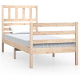  Okvir za krevet od masivnog drva 75x190 cm 2FT6 jednokrevetni | shoptok.hr