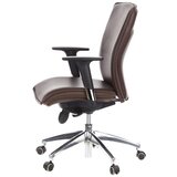MID.YOU Vrtljiv Stol Murano 10, Rjava | Shoptok.si