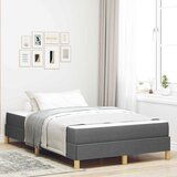 vidaXL Krevet s opruga kutije Taupe, Brown 120 x 200 cm | shoptok.hr