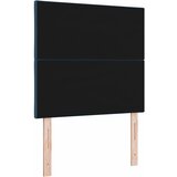  LED glava kreveta Plava 90 cm tkanina | shoptok.hr