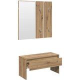  Set namještaja za hodnik Umjetničko izrađeno drvo od hrasta | shoptok.hr