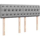  Krevet box spring s madracem svjetlosiva 160x200 cm tkanina | shoptok.hr