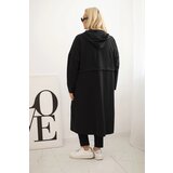 Kesi Women's cotton hoodie Plus Size with pockets black | shoptok.hr