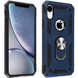 AVIZAR Etui, odporen na udarce, s kovinskim držalom za obrocke - polnocno modra str. Apple iPhone XR, (20599760) | Shoptok.si