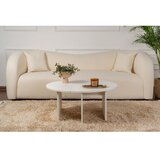 Hanah home sto za dnevnu sobu moira wood white | ePonuda.com
