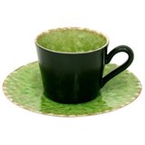 Costa Nova Zelena/črna skodelica iz kamenine 190 ml Riviera – Cene