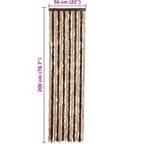  Zastor protiv insekata bež-svjetlosmeđi 56 x 200 cm šenil | Eponuda.com