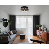 Globo 15548-6D - Crni plafonski luster MAXY, 6xE27/40W/230V, prečnik 65 cm | Eponuda.com