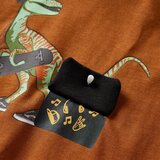  Dječja majica s dugim rukavima boja konjaka 104 | shoptok.hr