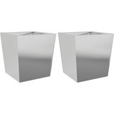  Vrtne sadilice 2 kom 50 x 50 x 50 cm od pocinčanog čelika | Eponuda.com