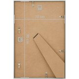  Okviri za fotografije 5 kom za zid i stol srebrni 70x90 cm MDF | shoptok.hr