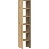 vidaXL Knjižne omare 2 kosa zložljiva artisan 30x30x80 cm inž. les | Shoptok.si