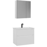 Hanah home Kupatilski ormarić sa umivaonikom i ogledalom (2 komada) Messina 65 v2 401 | Eponuda.com