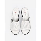 SEASTAR White openwork platform flip-flops | Shoptok.si