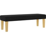 Box Spring Krevet s Madracem i Klupicom Crni 140x200 cm Tkanina | shoptok.hr