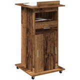  Podij s ladicama Staro drvo 55 x 55 x 107 cm Konstruirano drvo | shoptok.hr