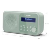 Sharp Prenosni DAB radio TOKYO DR-P420 GN | Shoptok.si