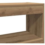  Knjižna ormarić/pregrada u hrastu - 100x30x103cm izrađeno od konstruiranog drva | shoptok.hr