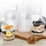 YANCLIFE 50x mini posodica za sladice s pokrovom 160ml | Shoptok.si