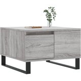  Stolić za kavu siva boja hrasta 55x55x36,5 cm konstruirano drvo | Eponuda.com